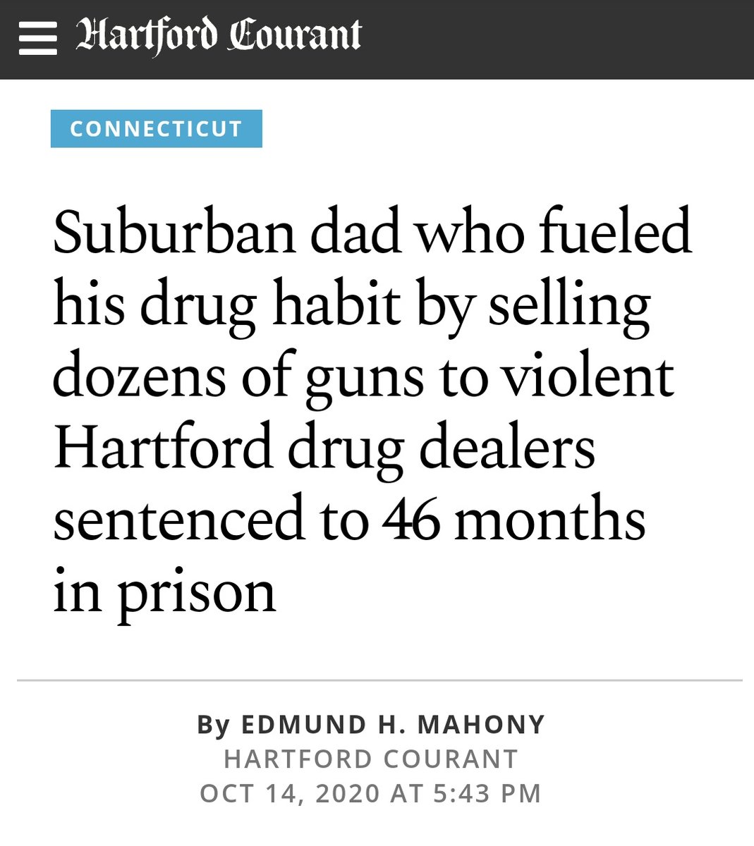 The other day,  @constanz_a was pointing out how much room this story makes for this guy's humanity and how little it makes for the humanity of the people who bought the guns: