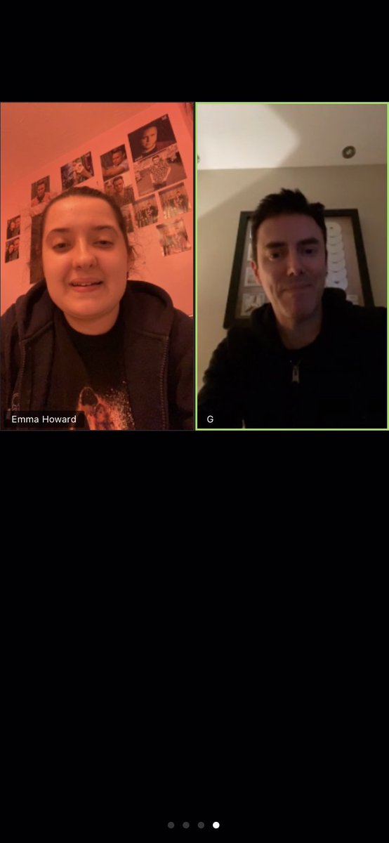 emmathescript12's tweet photo. Best lockdown ever I have had back in April Glen Power came on Zoom and it was the best day ever and I will never take it for granted again ❤️ @glenofthepower @thescript @KaitlynCocuzzo @briannacocuzzo @xFreedomchildx @ellen12588 @Georgia58706085 @MrsRandomKez https://t.co/I5fqnGSaVk