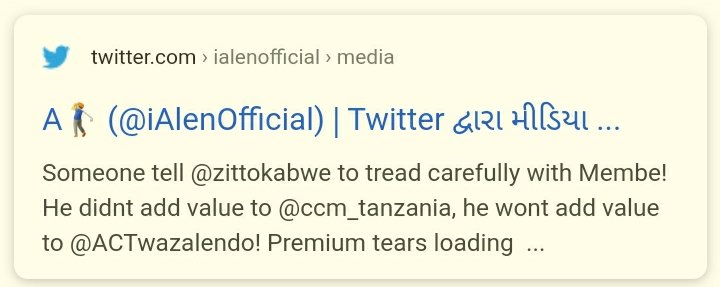 BongoHuru's tweet photo. @HildaNewton21 @FichuaTanzania @RacqreyC I WARNED ZITTO about @BenMembe (@iAlenOfficial BLOCKED account) telling him 'Someone tell @zittokabwe to tread carefully with Membe! He didnt add value to @ccm_tanzania, he wont add value to @ACTwazalendo! Premium tears loading'

ONA SASA https://t.co/GM2S7nNZRU