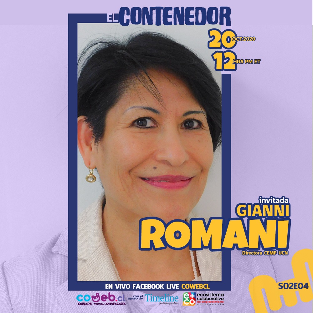 cowebcl's tweet photo. #AgendaCoWeb Hoy a las 12h, nos encontramos en #ElContenedor con Gianni Romani, directora de @CempUcn para conversar sobre los resultados del #Gem2019, no te pierdas la información sobre el #emprendimientoregional. En vivo por nuestro #Fanpage 👉https://t.co/mdqTA3Oc4C https://t.co/6dwZ45JKqv