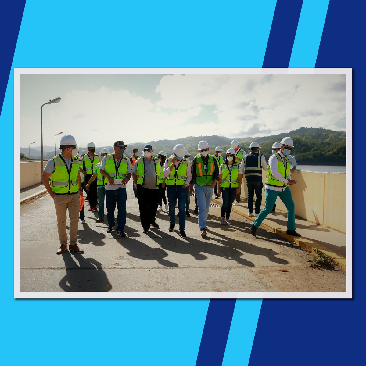 CORAASANRDO's tweet photo. Nuestro director general, Andrés Burgos; el presidente del Consejo de directores, Carlos Fondeur; los demás miembros del Consejo y los jefes departamentales  recorrieron las diferentes instalaciones de la institución, verificando las condiciones en las que se encuentran. https://t.co/3PdHcSgkvZ