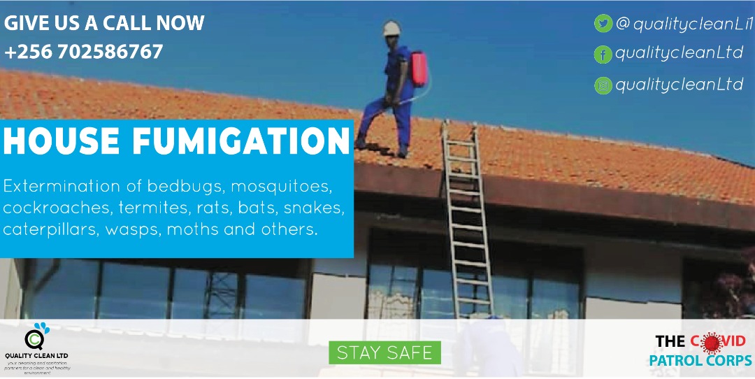 QualityCleanLi1's tweet photo. With routine fumigation, you can usually avoid major infestations of pests in your home or office.

Contact us : 0702586767 for fumigation services.

#fumigationservices #Fumigation #fumigationmaterials #health #pestcontrol #pestcontrolservice #COVID19  #staysafe #office #home https://t.co/XvFrXAZPZW
