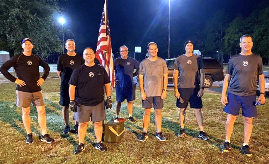 F3Hartsville's tweet photo. 43 pax of @F3Hartsville came out to honor the memory &amp; legacy of Dylan Adams w/ a “#99 Strong” Q. Dylan passed Sunday of cancer at the age of 13. https://t.co/n3eU98XKhs