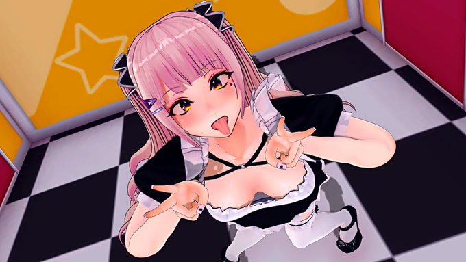 照れると変顔で誤魔化すギャル 