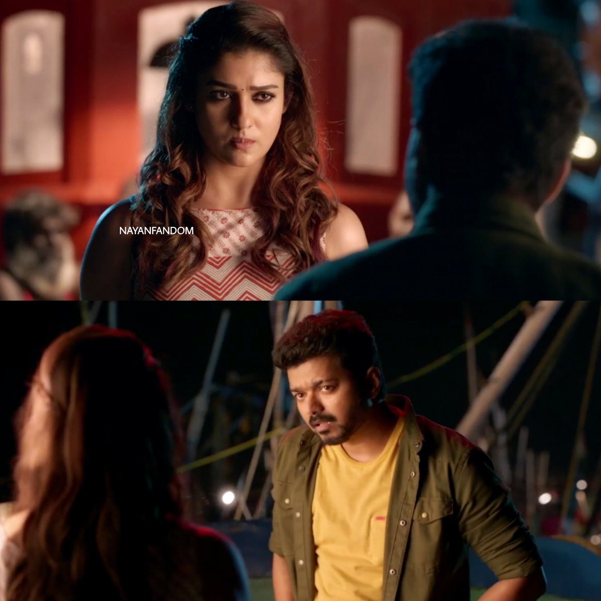 T - 17 How Many Of You Liked This Scene  COMMENT  #Master .. #ThalapathyVijay  #LadySuperstar  #Nayanthara  #Master Do Check Out This THREAD  And Support 
