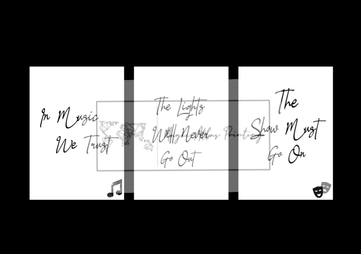 MagicAtlasPrint's tweet photo. NEW PRINT ADDED TO MA HQ •
HONOURING THE ARTS •

WE AT MA HQ SPEND MOST OF OUR FREE TIME WHEN WE HAVE IT AT THEATRE &amp; LIVE MUSIC EVENTS...SO HAVE PUT TOGETHER OUR FAVE QOUTES FRAMED &amp; READY TO BE SHIPPED. 

£10 + PP
#inmusicwetrust #thelightswillnevergoout #theshowmustgoon https://t.co/SszciuRacx
