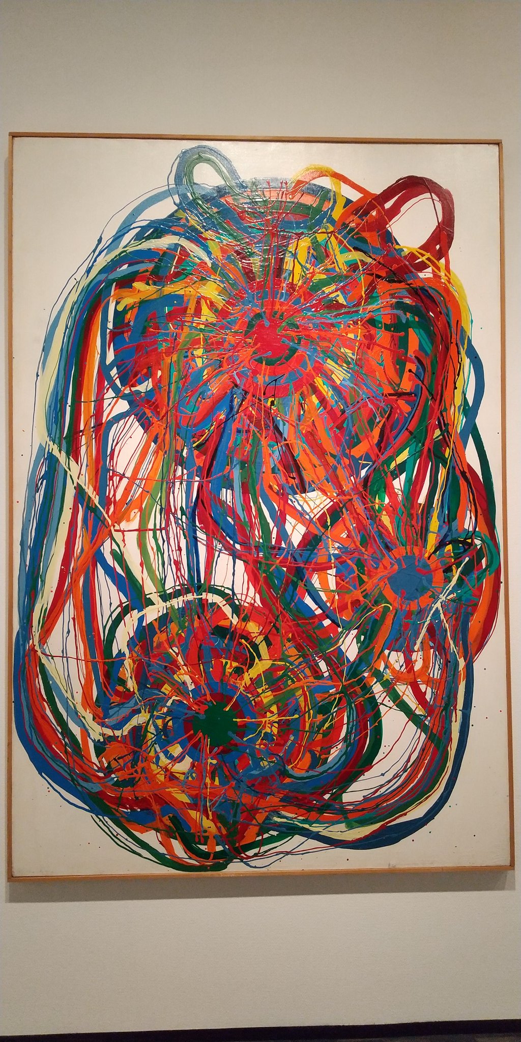 田中敦子 抽象画 肉筆 田中敦子 抽象画 肉筆 - メルカリ