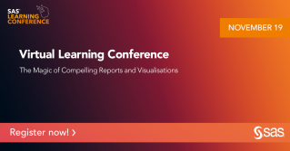 SAS_Cares's tweet image. Learn how to create the world´s best reports with @SASsoftware and visualize them. November 19th,  join our virtual event #LC2020 #LearnSASOnline 2.sas.com/6010G0gm2