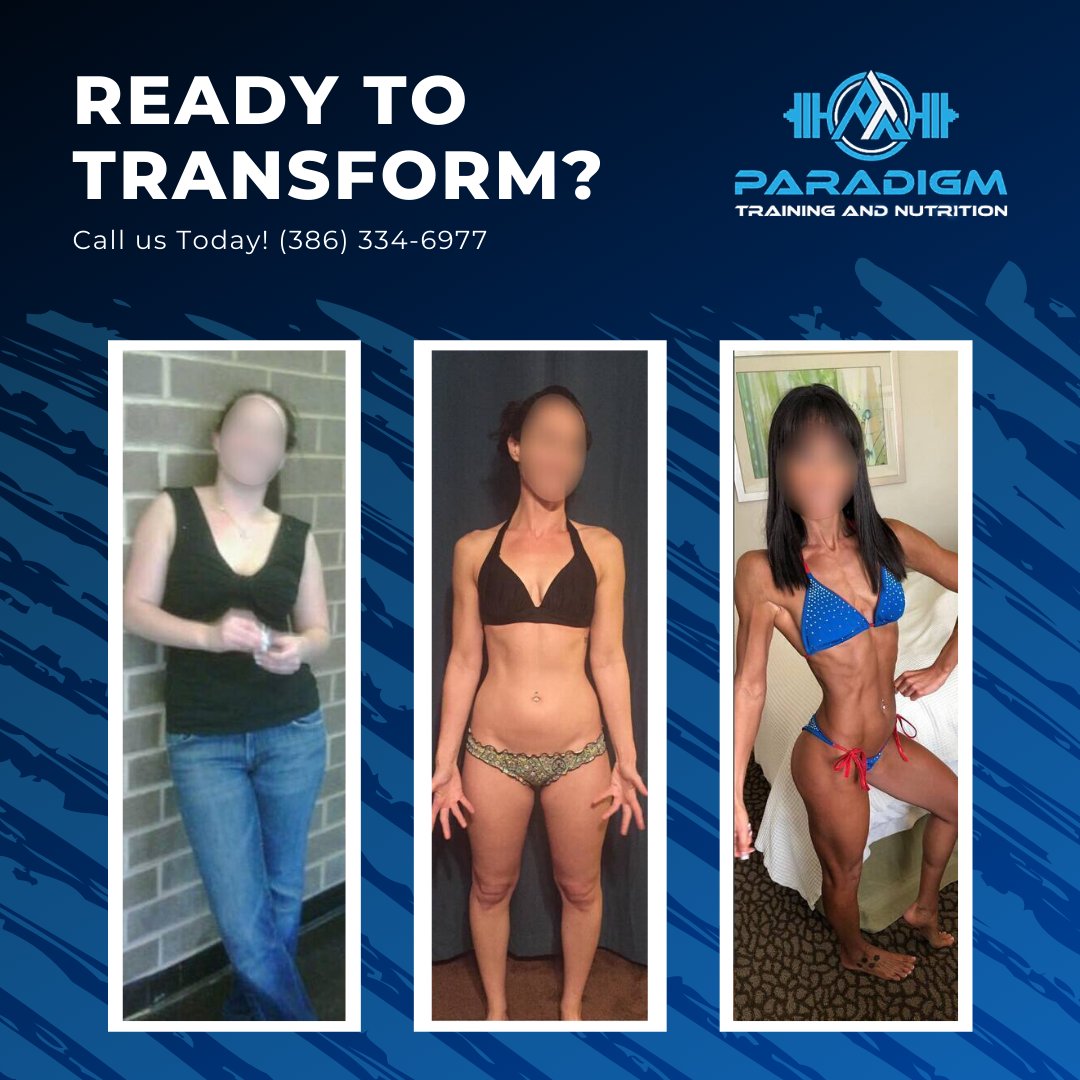 ParadigmTN's tweet photo. Wherever you are in your health &amp; fitness journey, a transformation is possible! 💪 Partner with us - we'll coach you to your goals! 📞   (386) 334-6977
#ParadigmTrainingAndNutrition #HealthAndWellness #Fitness #Diet #Exercise #Health #Nutrition #ActiveLifestyle #Transformation https://t.co/Ho5hPNd1Ki