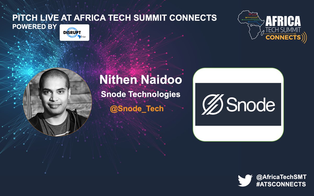 AfricaTechSMT's tweet image. Looking forward to hearing @Snode_Tech Pitch Live at #ATSConnects with @DisruptAfrica bit.ly/ATSConnectsOnl…
