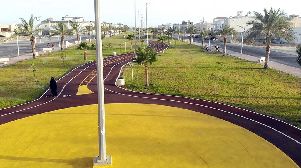 #أمانة_الشرقية تنهي تأهيل وتطوير ممشى التلال بـ #الظهران.