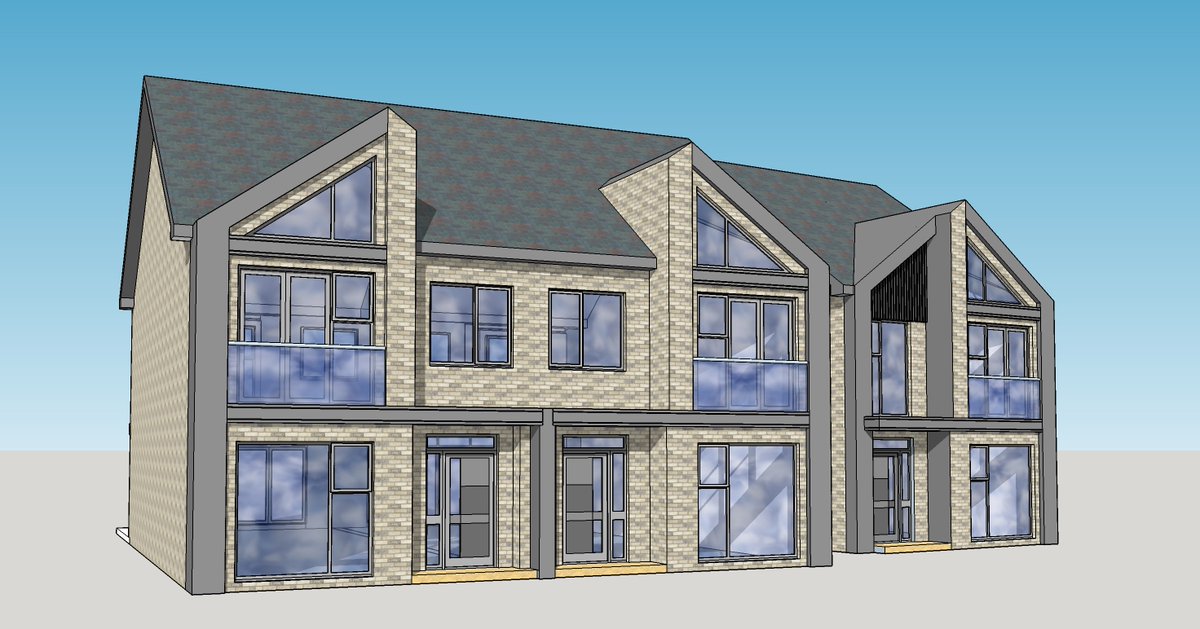 The Sketch Scheme for <a href="/_LandmarkLiving/">Landmark Living</a> complete for their exciting next development in #Trafford #Manchester. This forward thinking developer creates quality new housing for modern family living