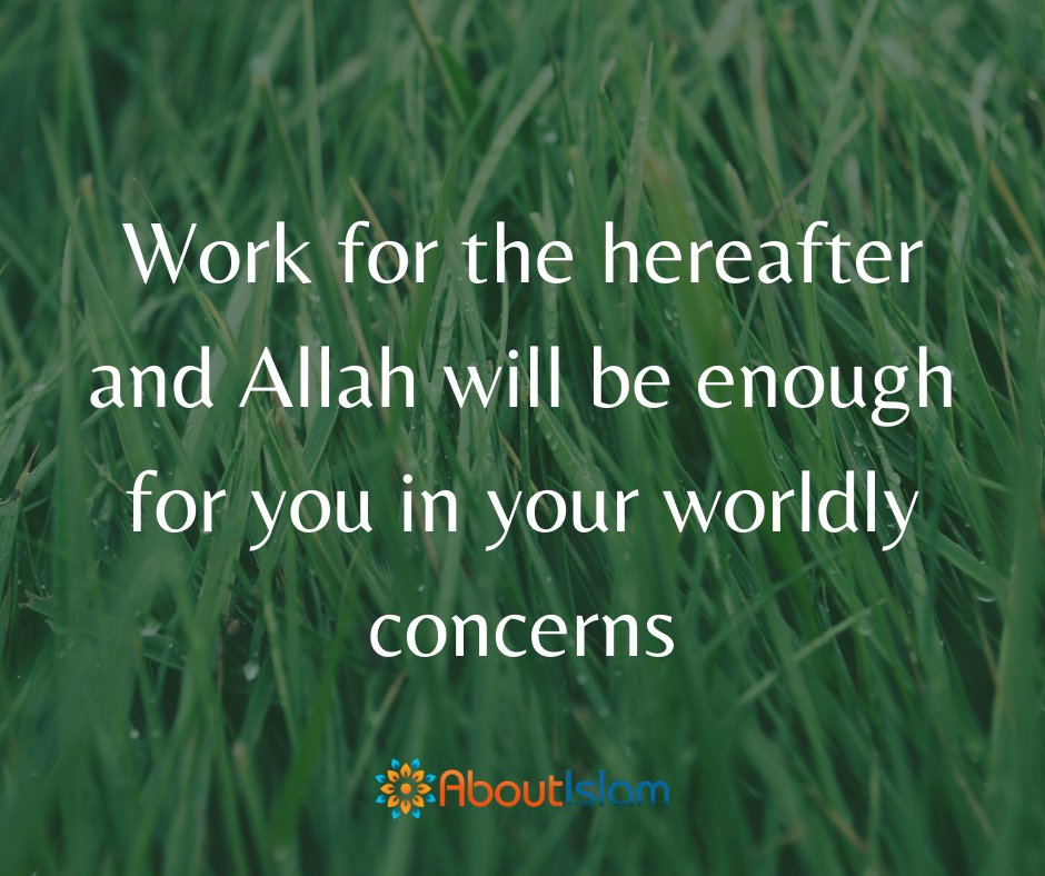 Work for the hereafter.
#islamicquotes #hereafter #Islam https://t.co/OHnWsJ9WF0
