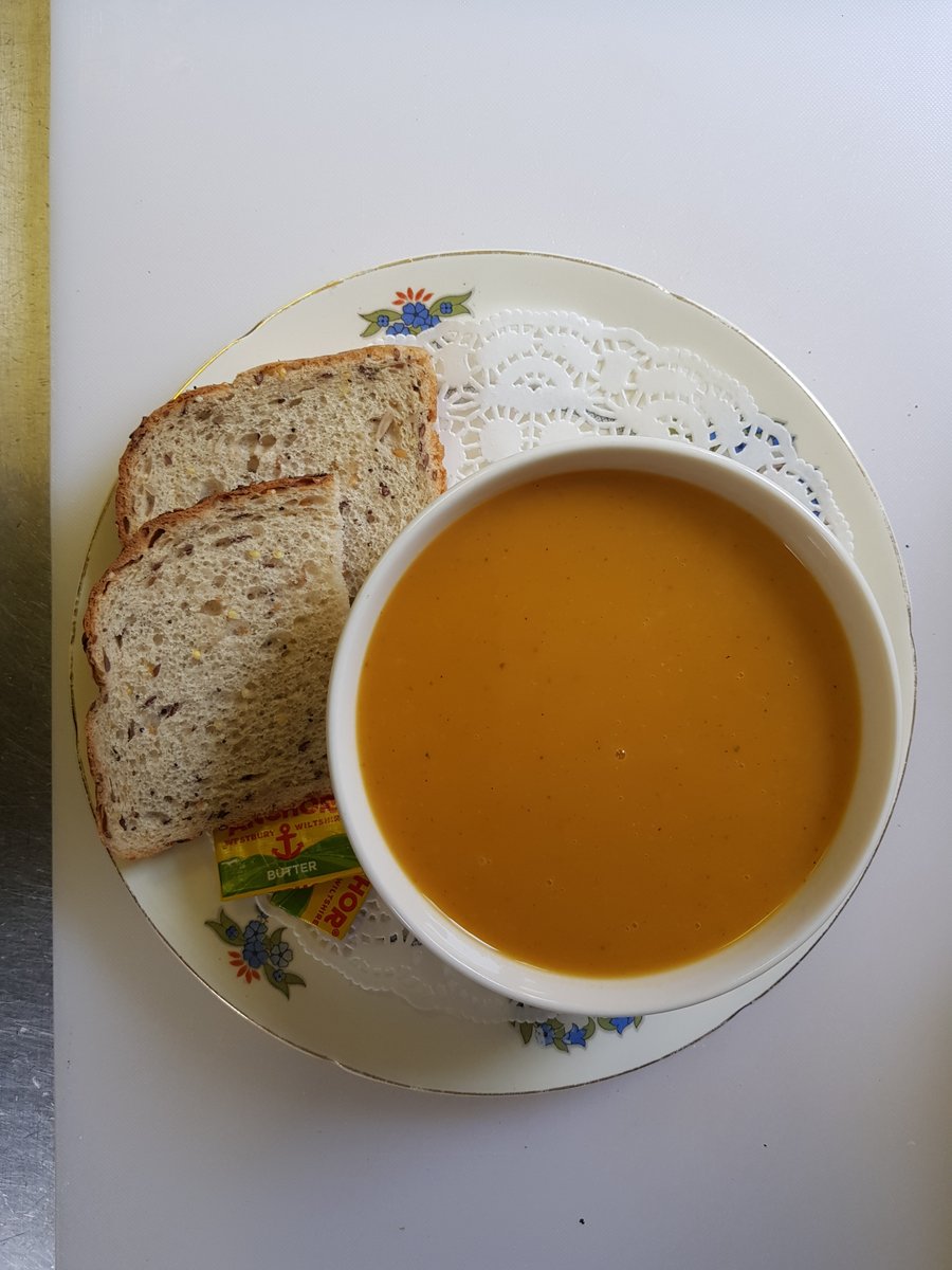 KingJohnsHouse's tweet photo. On #DumplingTuesday the #WhatWeCookingToday #SoupOpera stars were a spicy #ButternutSquash and #SweetPotato and another old favourite #CourgetteAndWatercress #ComfortFoodForAChillyDay. More #GoodMoodFood in the beautiful Test Valley @moreRomseyInfo @VisitTestValley @Visit_Romsey https://t.co/E1fYBoAIsg