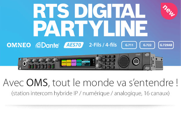 J_PiloteFilms's tweet image. Voici OMS de @rtsintercoms : Station maitre intercom hybride IP / numérique / analogique, 16 canaux, 1RU !
bit.ly/34dvfQG

#omsintercoms #TheRTSdifference #intercoms