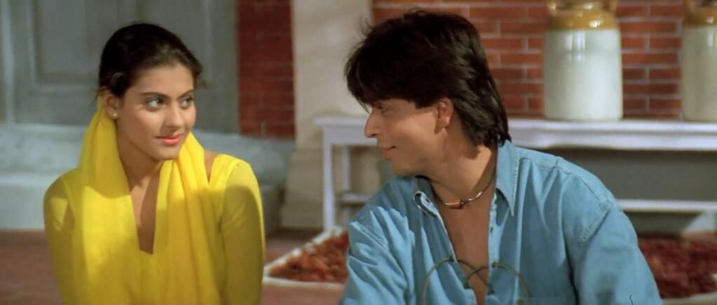 Raj & Simran from DDLJ as Louis & Harry