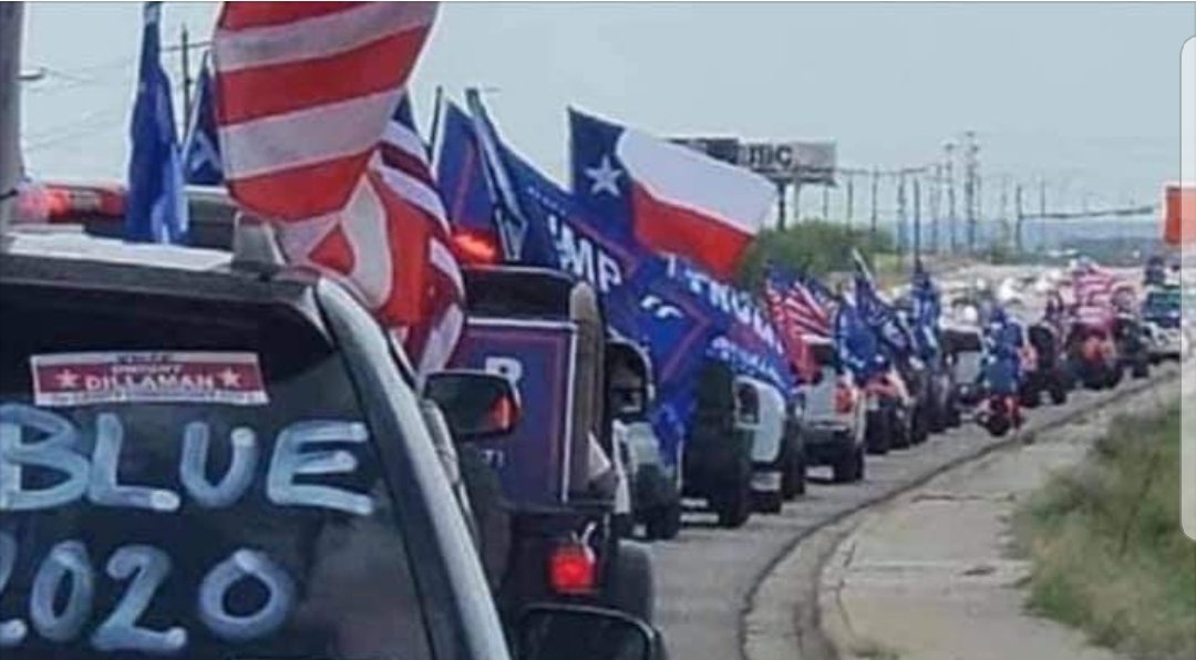Ohio_buckeye_us's tweet photo. The Russians ruined this poll?
🤣😂 Look at all those Russians attending rallies and #TrumpParades.
#Trump2020Landslide 🇺🇸
#VoteRedSayNoToSocialism https://t.co/TpduPiIHh6