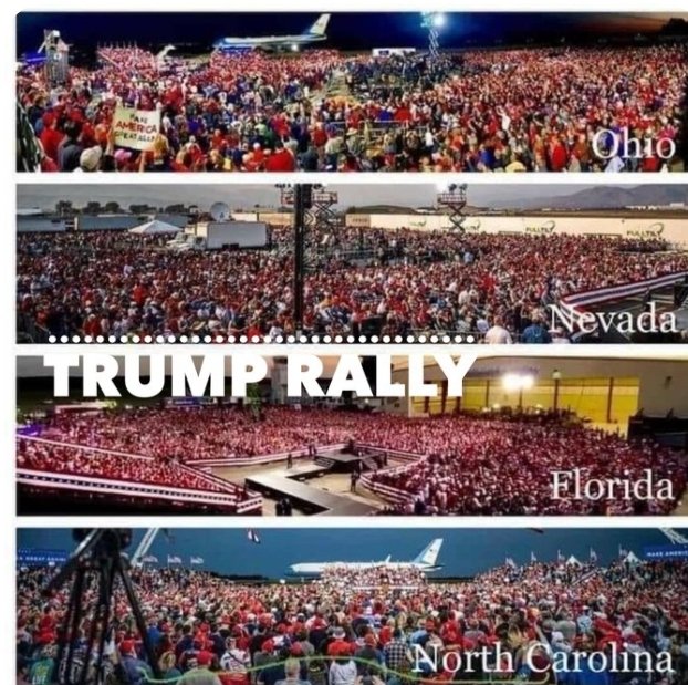 Ohio_buckeye_us's tweet photo. The Russians ruined this poll?
🤣😂 Look at all those Russians attending rallies and #TrumpParades.
#Trump2020Landslide 🇺🇸
#VoteRedSayNoToSocialism https://t.co/TpduPiIHh6