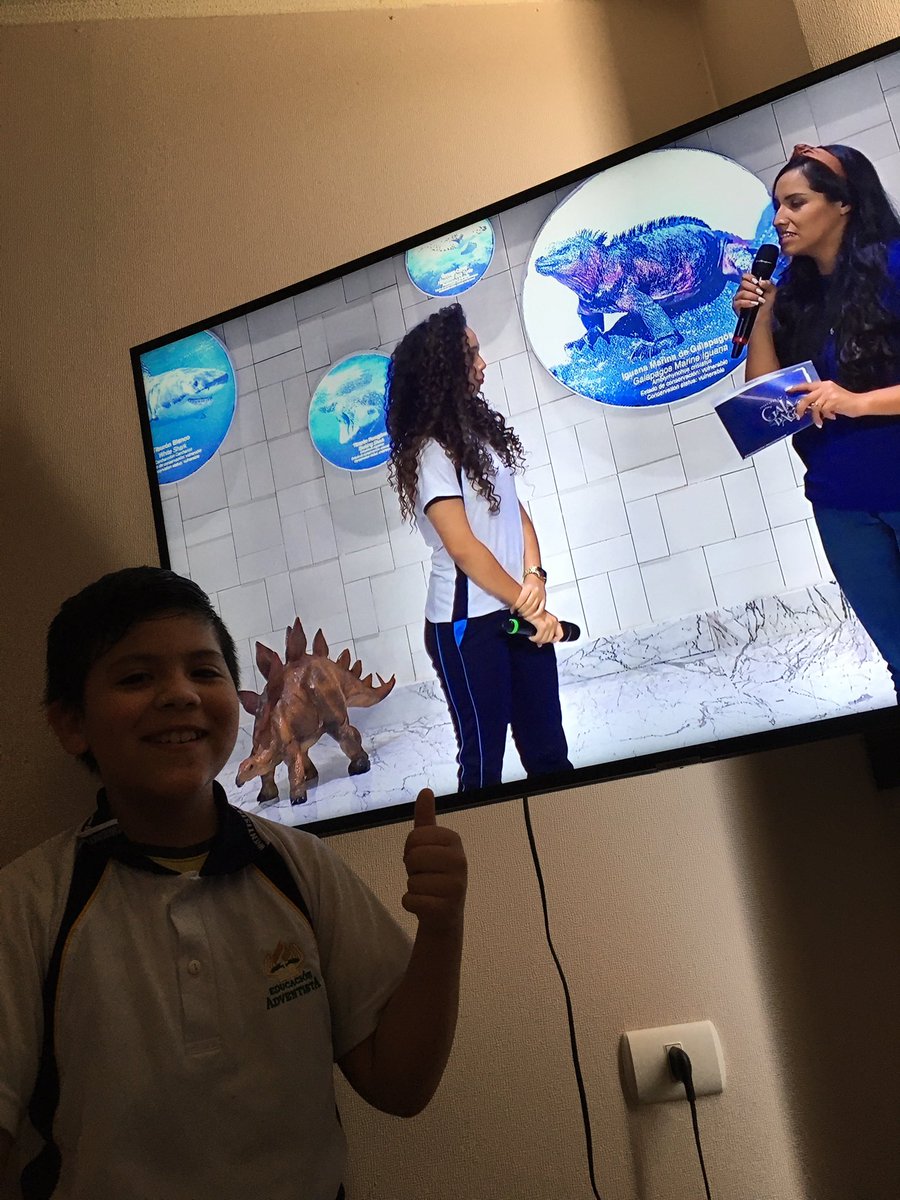 antocerota's tweet photo. #AventurasEnGalápagos #Creacionismo #EducacionAdventista participando desde Copiapó https://t.co/q5RiQaygJp