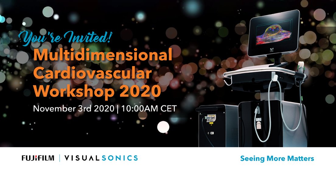 Join us on November 3rd for our Multidimensional Cardiovascular Workshop! 

This #workshop will feature a live demo of cardiovascular ultrasound and photoacoustic applications using the #Vevo3100 and #LAZRX platform! Register today! visualsonics.com/event/workshop…

#seeingmorematters