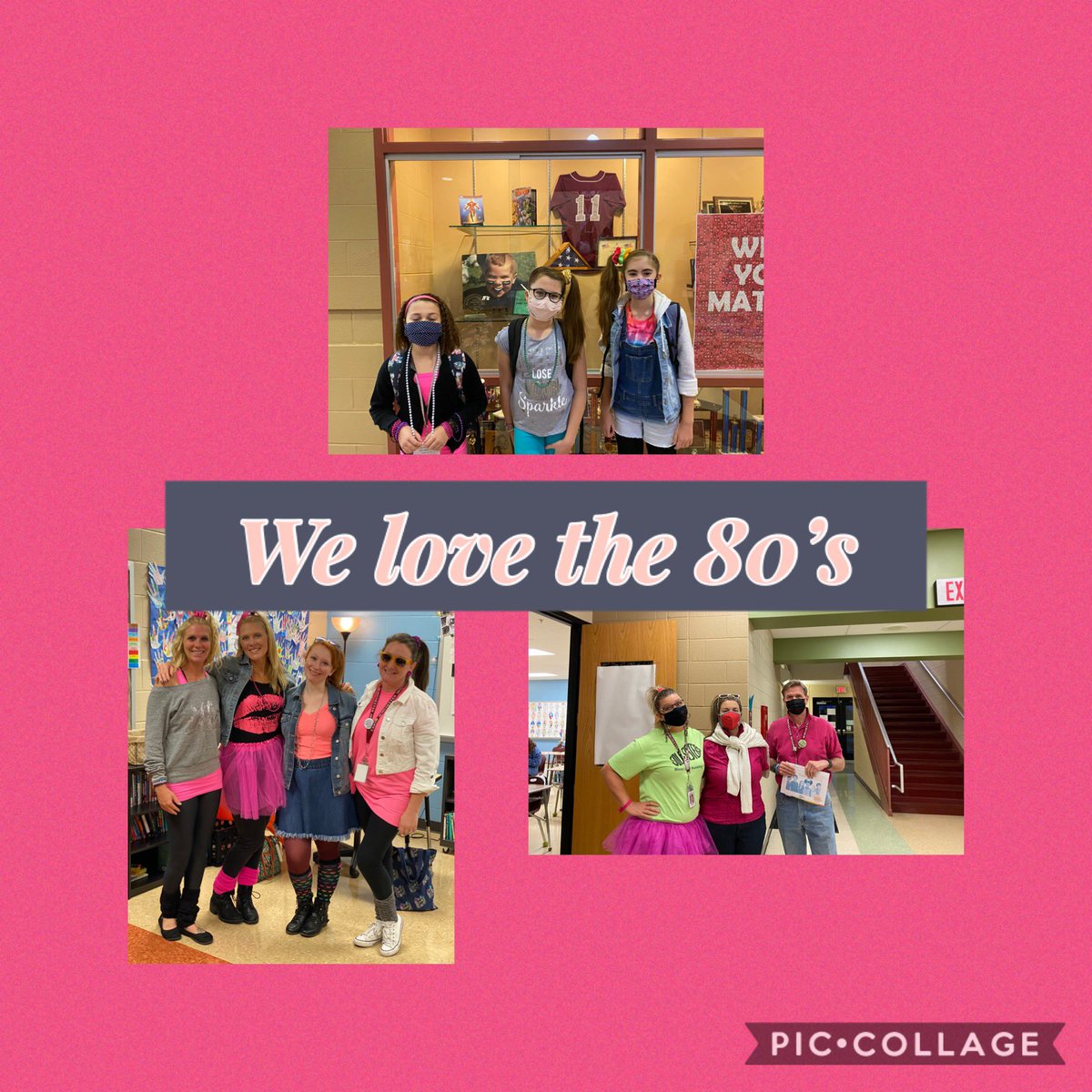 CWMS_office's tweet image. CWMS throwing it back to the 80’s today. #CWway #CWMSchangemakers