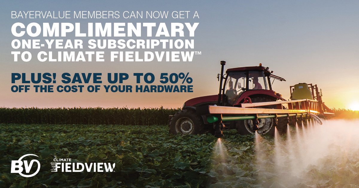 Climate FieldView makes it easy to evaluate harvest data from your own operation to assess this year’s decisions, and fine tune for next year. Sign up on BayerValue, then subscribe for free! <a href="/Bayer4CropsCA/">Crop Science Canada</a> <a href="/FieldViewCanada/">FieldView Canada</a>