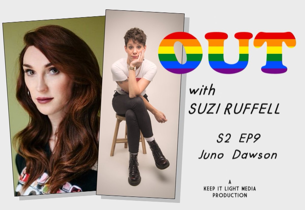 Out with Suzi Ruffell (@outwithsuzi) on Twitter photo 🚨 New episode out now - I chat with the brilliant author, <a href="/junodawson/">Juno Dawson</a>
I loved hearing her story and hope you do too. Xx
#owsr #outwithsuzi 🚨 New episode out now - I chat with the brilliant author, <a href="/junodawson/">Juno Dawson</a>
I loved hearing her story and hope you do too. Xx
#owsr #outwithsuzi