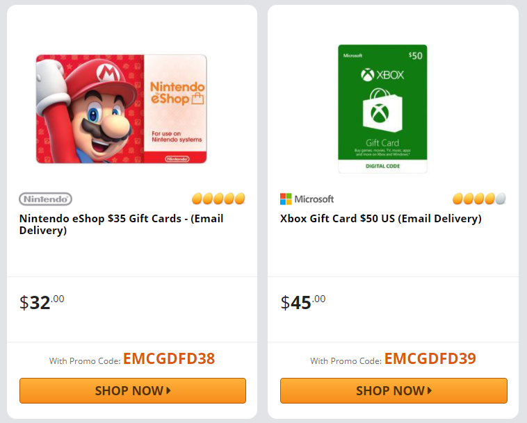 Nintendo eShop $35 Gift Card (Email Delivery) 