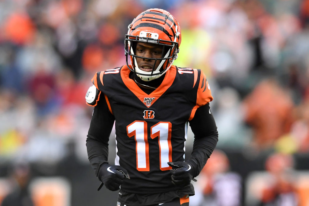 brgridiron's tweet photo. John Ross III approached the Bengals about a possible trade, per @MikeGarafolo

The WR only played one snap against the Colts https://t.co/9jJjC6PcyO