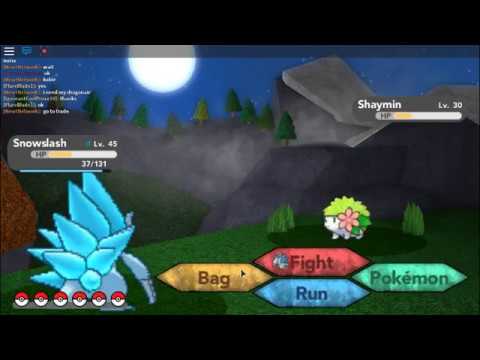 Pokemon Brick Bronze Route 9 Shaymin Quest [ROBLOX] 