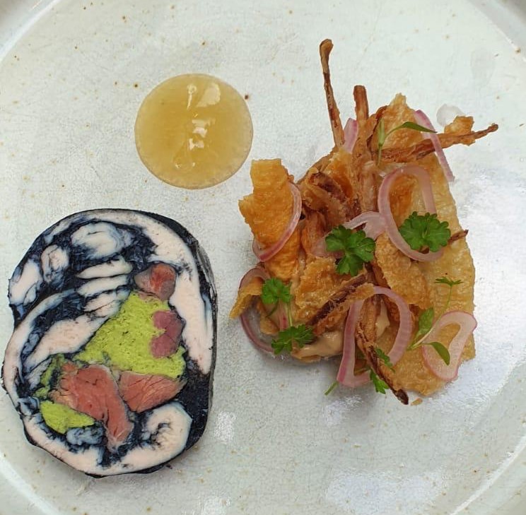 Delicious autumnal dishes looking like works of art coming over the pass today. Chef Nikki we salute you! 🙌