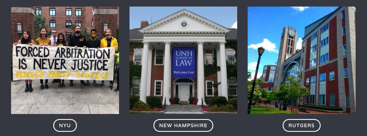 Day Two: In just over a year, PPP has started chapters on 12 law school campuses — and counting! We fully fund each chapter, so they aren't dependent on their law schools (or law firms) for funding, something that has stifled legal activism in the past.