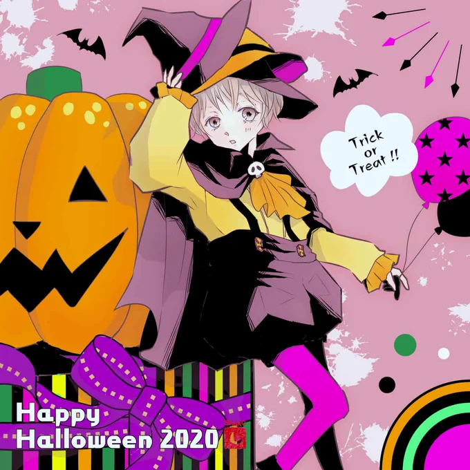 Happy Halloween 2020  #ARTstreet #MediBang #オリジナル #ハロウィン 