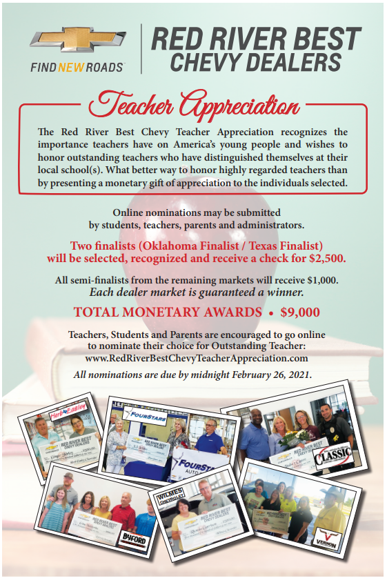 jlb71277's tweet photo. Here is an opportunity for anyone to nominate any of our AMAZING @APSSunsetES and @AnadarkoSchools educators for recognition!  Let's see if we can get Anadarko on the board!!! https://t.co/yEGlHM5pLA