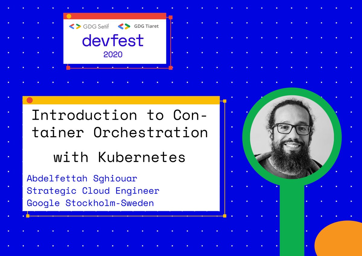 إذا كنت تريد أن تتعلم المزيد حول كيفية تسيير الحاويات ب kubernetes فلا تضيع فرصة تعلم المزيد مع <a href="/boredabdel/">Abdel SGHIOUAR</a> مهندس حوسبة سحابية لدى شركة جوجل في ستوكهولم - السويد