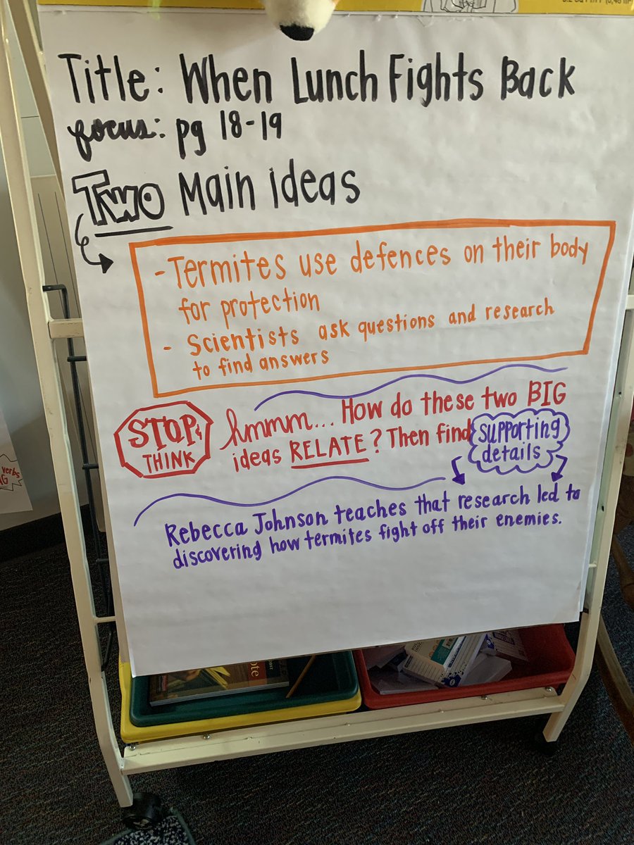 missstarling3's tweet photo. Main idea in Nonfiction has always been tough for me to teach. This is my first year using @TeachersCollege lessons and I finally feel like my kids are grasping 2 main ideas + supporting detail! 👏🏻💯 @JoyceEv99185678 thank you @omikate for supporting my team and FWE 5th graders! https://t.co/K06UGU1B69