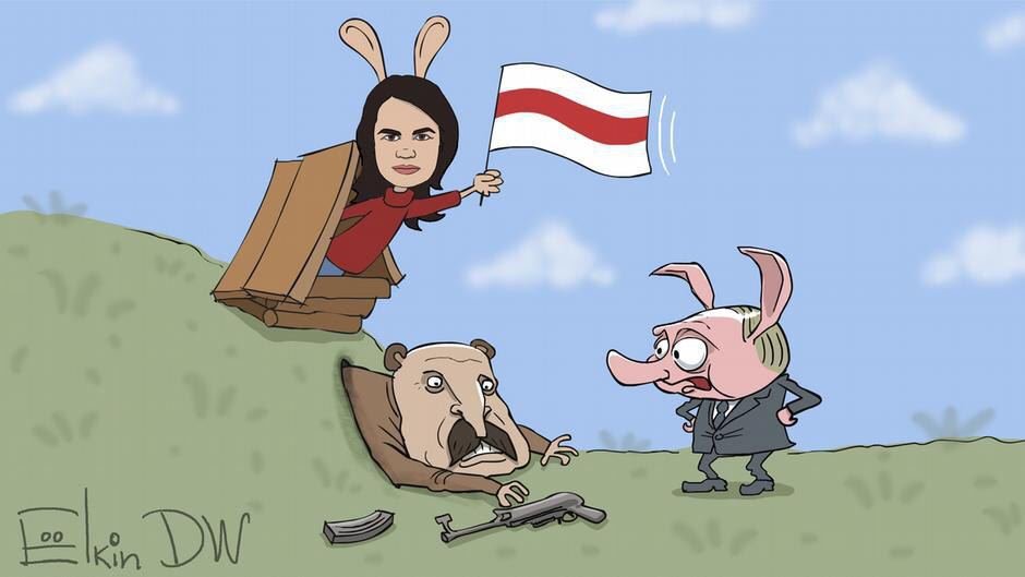 Лукашенко никак не вылезет из политического кризиса, пока не сдуется окончательно 😉