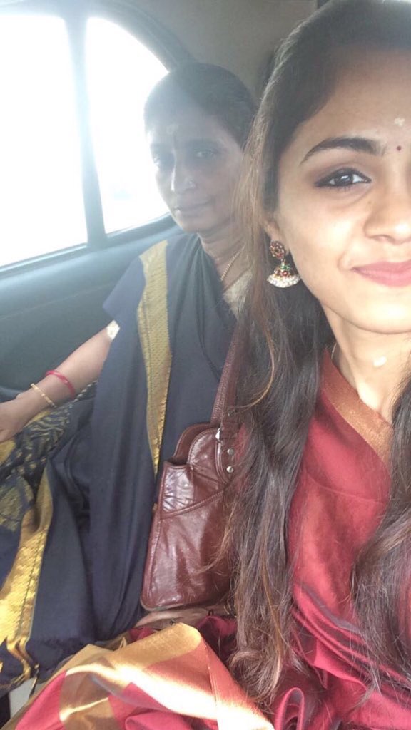   #Navratri2020   #dresstober bongu again till the cramps go away, soz-taken 4 years back golu hopping with amma- day 4 red!