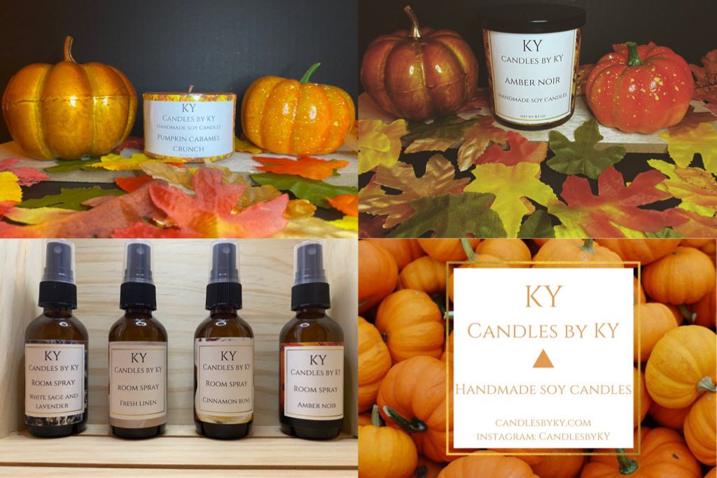 @ughlexis97 Hey! I’m kyrah owner of Candles by KY, I sell homemade soy wax candles and room sprays, check out my website candlesbyky.com