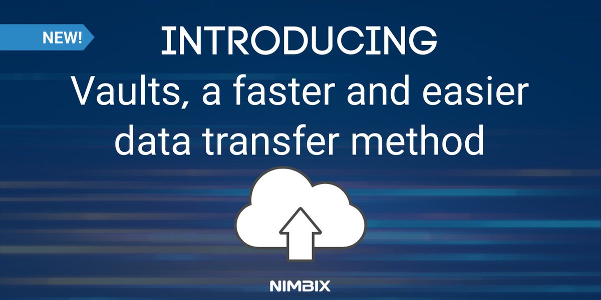 Learn more about #Vaults, our new data transfer method with faster upload & download speeds, further enhancing your @Nimbix #Cloud experience. https://t.co/PtZfS9zyIA https://t.co/Ed3UMcysDM