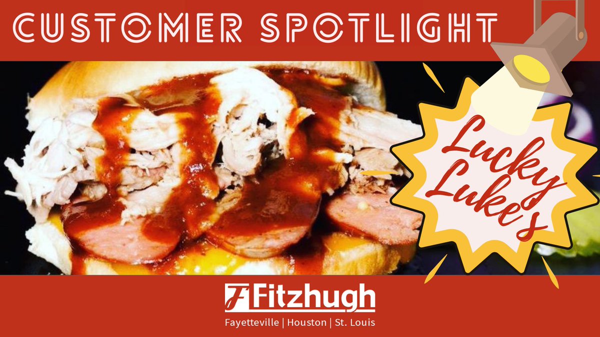 Today’s Customer Spotlight is Lucky Luke’s BBQ!  Curbside Pickup 11am-9pm Mon-Sat. Order online at luckylukesbbq.com or call in your order to 479-521-7550 #shoplocal #customerspotlight #fayettevilleeats #nwaeats #onlineordering #fitzhughpos #securepayments #luckylukesbbq