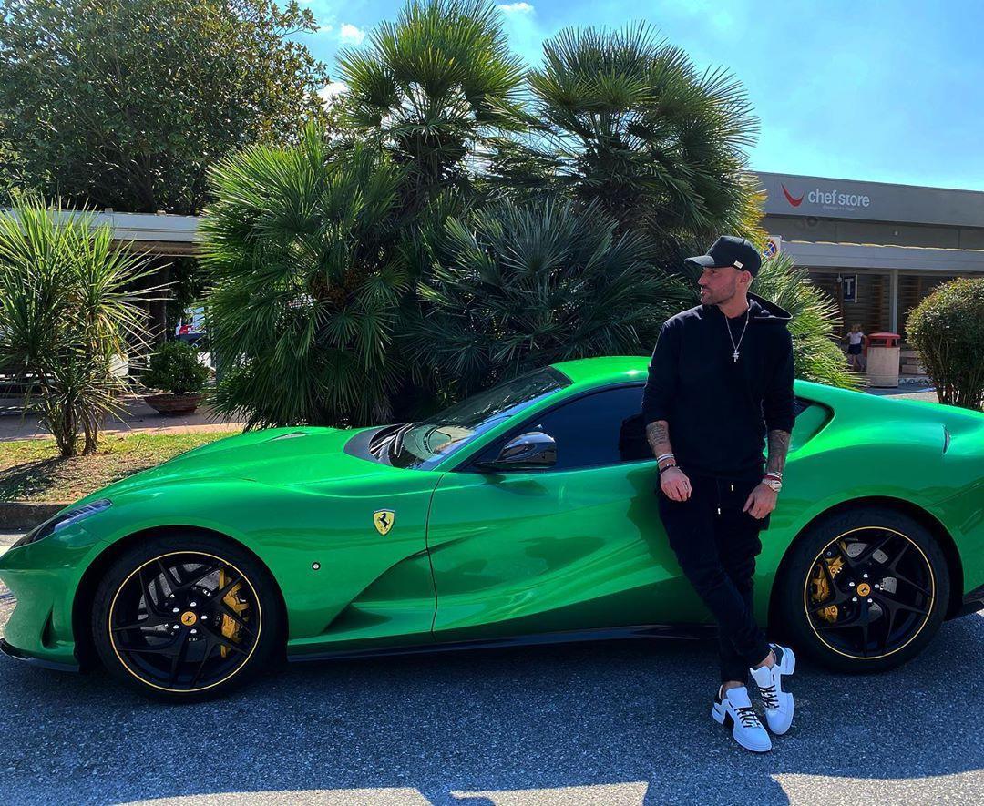 philipp plein green ferrari