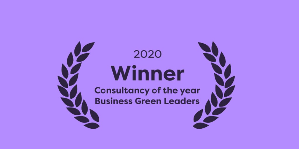The Judges comment: The entry highlighted one of the UK’s top environmental consultancies with an outstanding track record of delivering tangible environmental and commercial gains for a host of blue chip clients.  Thank you <a href="/BusinessGreen/">BusinessGreen</a>  for this wonderful recognition!
