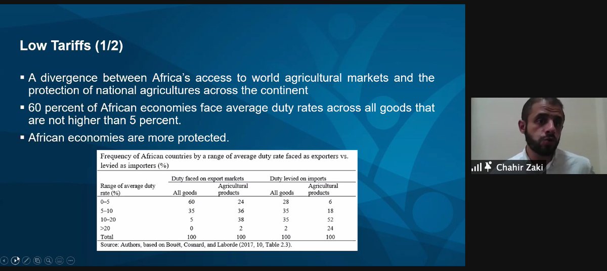 “95% of animal products face non-tariff measures in Ethiopia,” says Chahir Zaki.  @ChahirZaki  @CairoUniv  #2020AATM  #ifpriLIVE