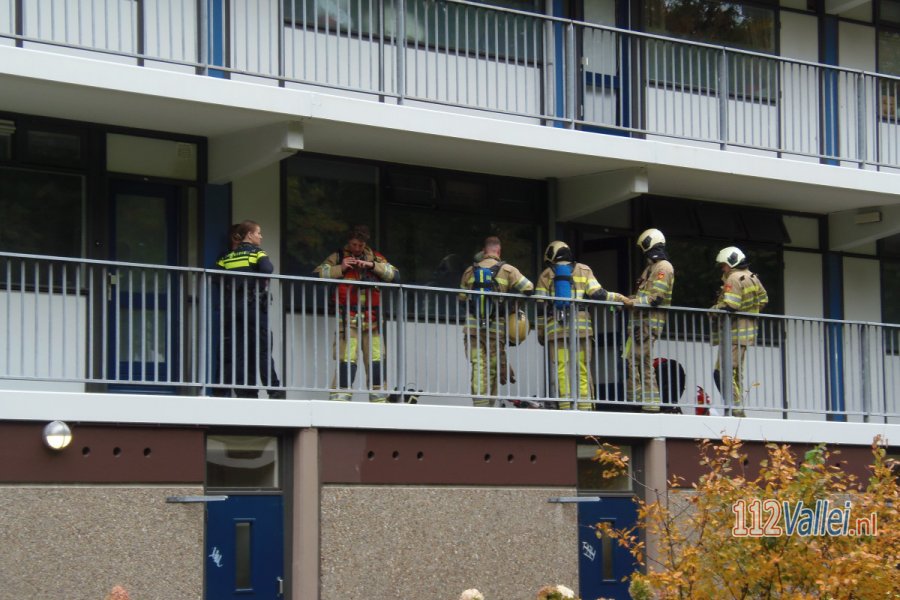 Keukenbrand in woning van flat aan de Zuiderkruis in #Veenendaal. 112Vallei.