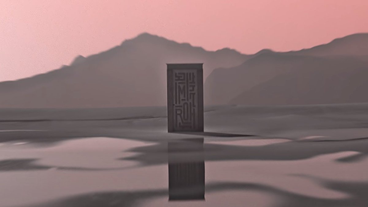 What they try to reach - the final door, their own district - Bay 8. In a dried up ocean, now a red desert, a door, holding the secrets to their maze of memories and the red crystals we keep seeing. "All locks unlock." - Chan in God's Menu