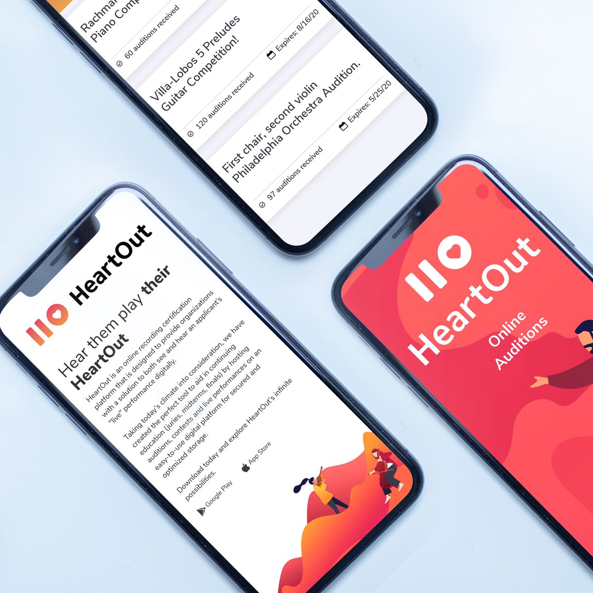 HeartOutApp's tweet image. Creating a safe online platform that allows organizations around the world for organizers to judge ‘live’ auditions digitally, HeartOut is transforming the way the performing arts industry locates talent. Download HeartOut today and learn more about how you can get started today.