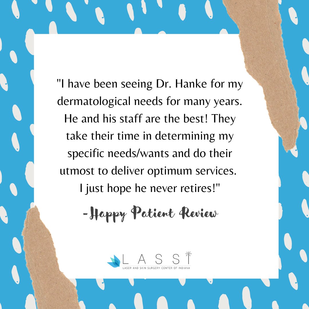 The_LASSI's tweet photo. It's Testimonial Tuesday! ❤️💬 We truly love to hear from our wonderful patients! We value your feedback as we strive to provide the best patient experience possible.
#testimonialtuesday #onlinereviews #patientfeedback #thelassi #lassiskin https://t.co/wJ5hbhbS4a