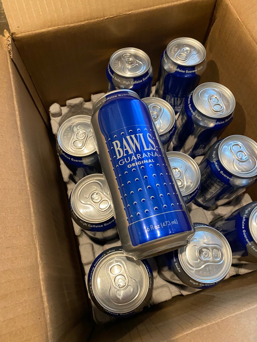 jstrosch's tweet image. Went looking for #thinkgeek the other day, been a while since I browsed the site. Long story short, came across @BAWLSGuarana  and decided to order some - I haven't had this much since I was hosting lan parties! :)