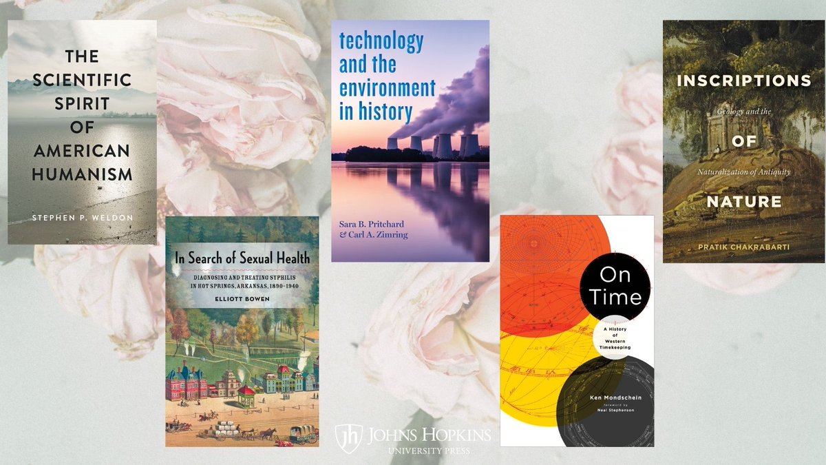 JHUPress's tweet photo. Sale ends today: With the @hssonline &amp; @SocHistTech conferences going virtual, we're inviting attendees to browse our digital bookstore for the events. We are offering a 30% discount on all relevant titles.  See more and shop here:  https://t.co/LXVyY8wJyh
#SHOT2020 #HSS2020 https://t.co/RFkQ2kVeuS